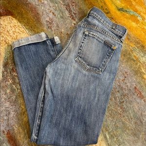 7 for all mankind the skinny crop&roll 26